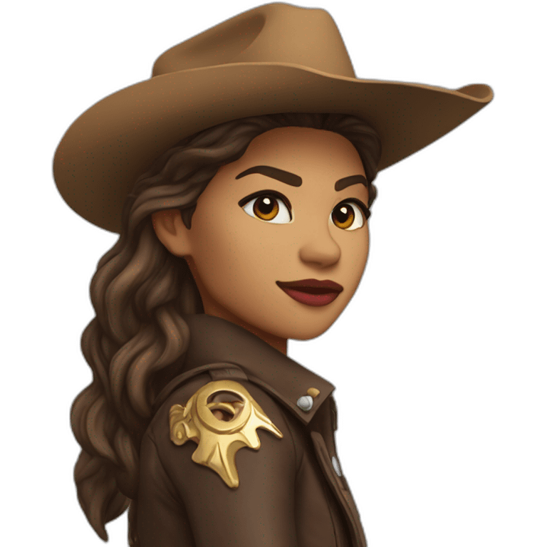 zendaya cowboy shot emoji