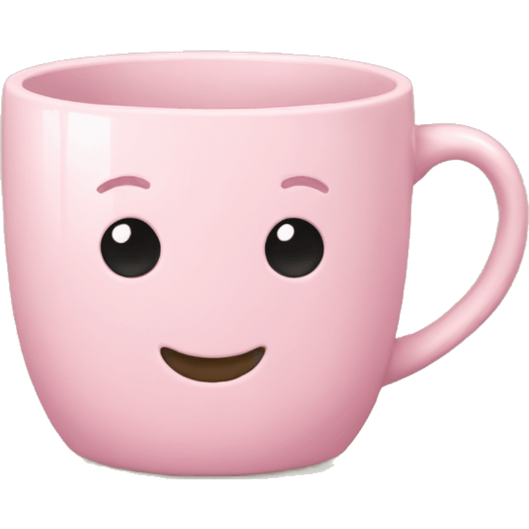 Light pink mug emoji