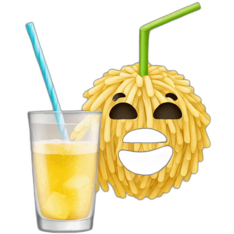 straw for coctail emoji