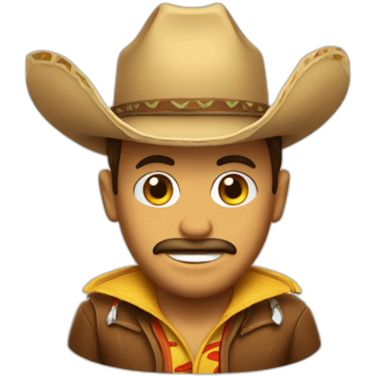 cowboy taco emoji