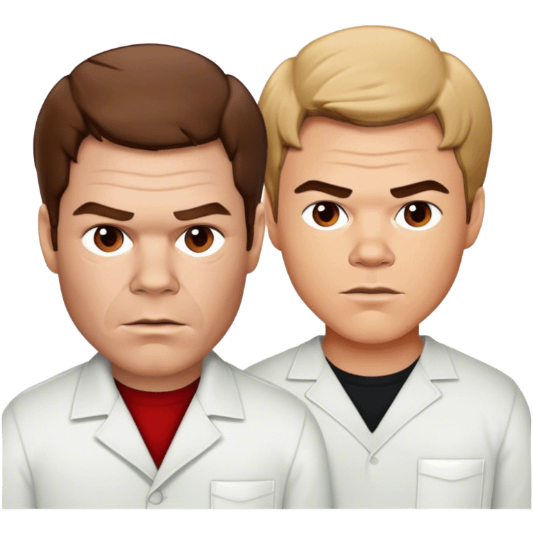 dexter morgan with Brian Mooser emoji