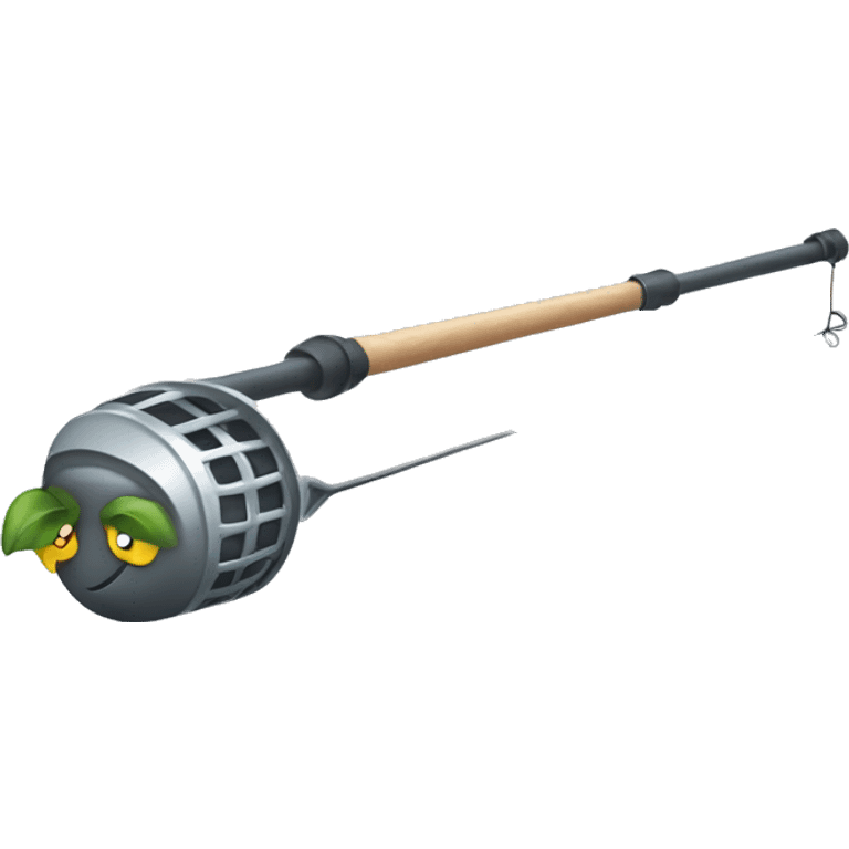 iron fishing rod  emoji