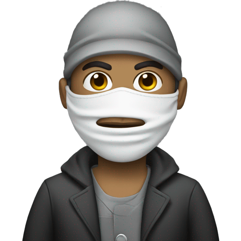 bank robber emoji