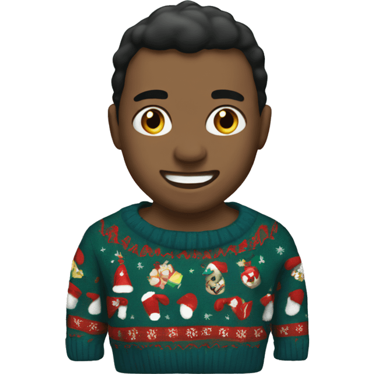 Christmas pullover emoji