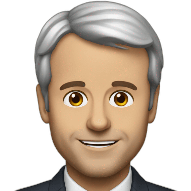 Emanuel Macron  emoji