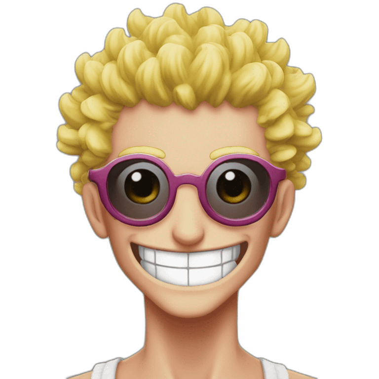 Doflamingo from one piece emoji