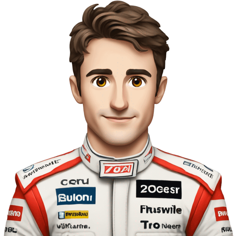 Formula 1 driver Charles Leclerc emoji