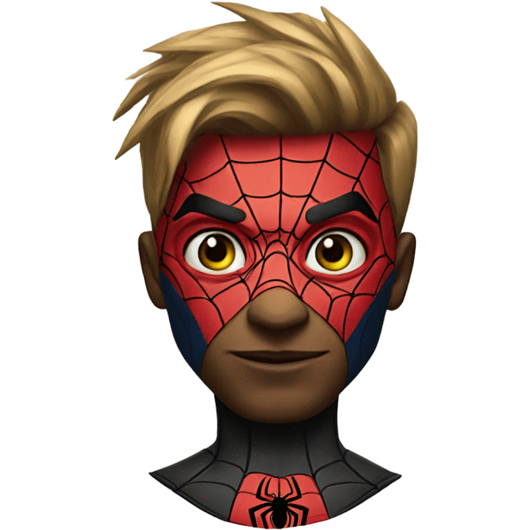 punk spider man emoji