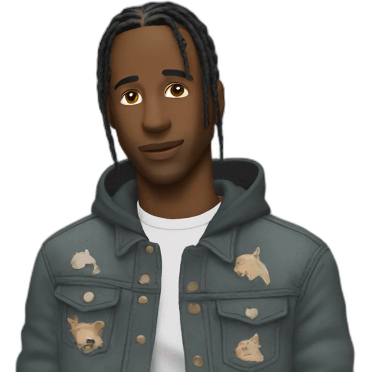 Jordan Travis Scott emoji