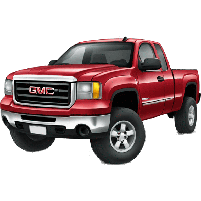 Lifted gmc sierra 2007 emoji