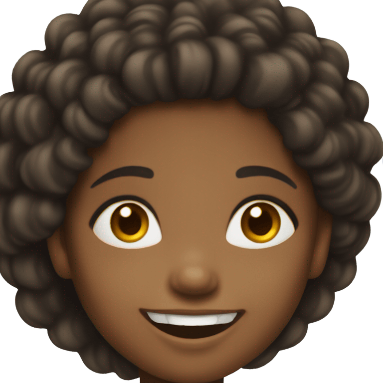 Black girl emoji