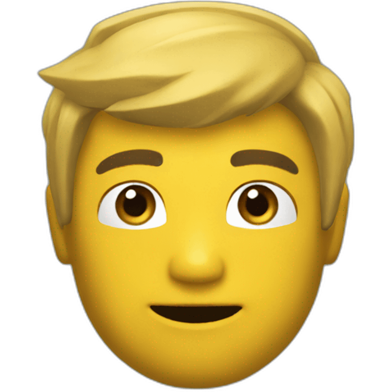 Un personnage roblox emoji