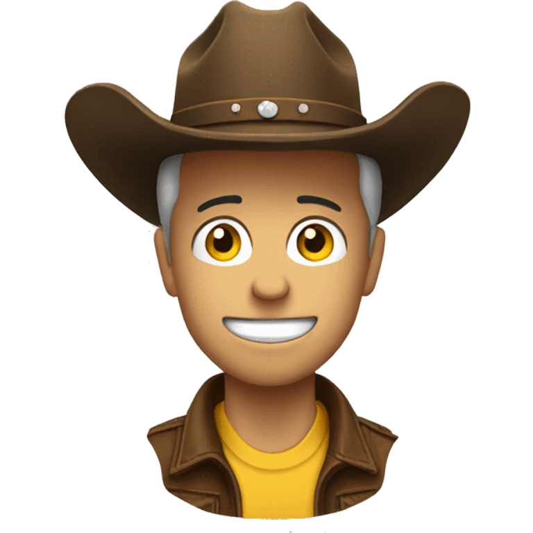 Cowboy tipping his hat emoji