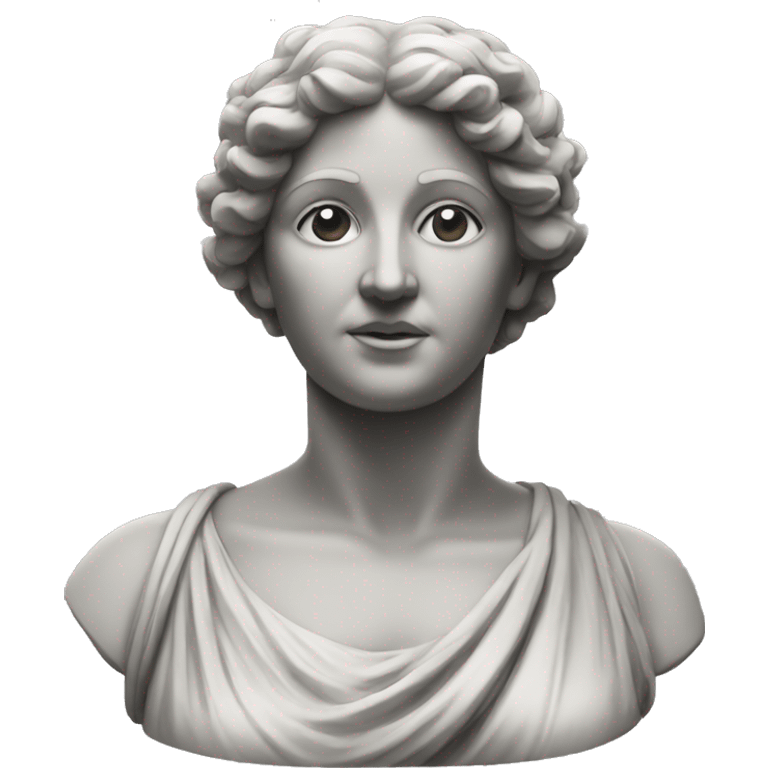 Greek statue woman emoji