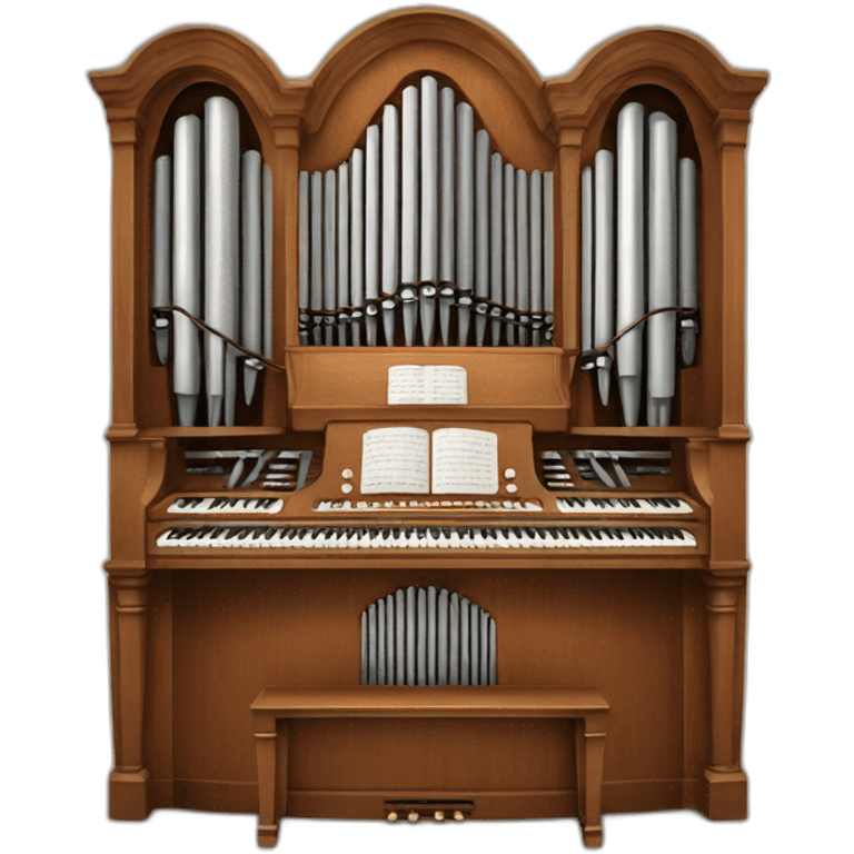 Church organ emoji