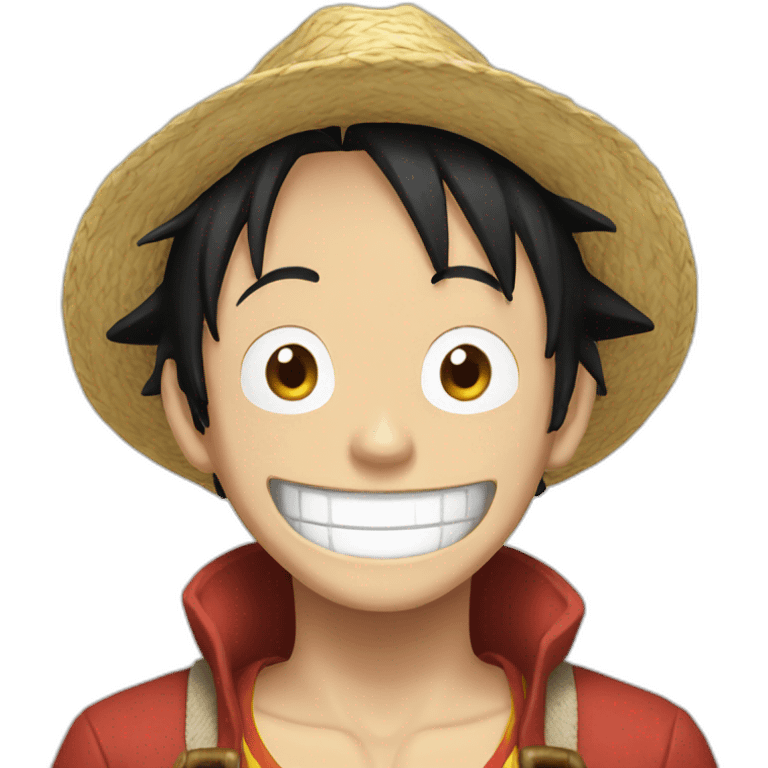 luffy smiling emoji