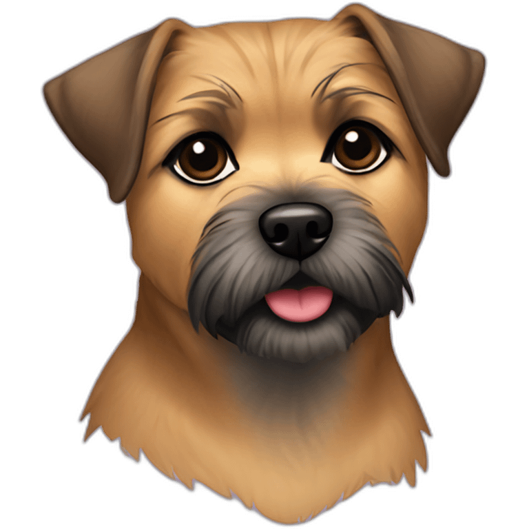 female border terrier emoji