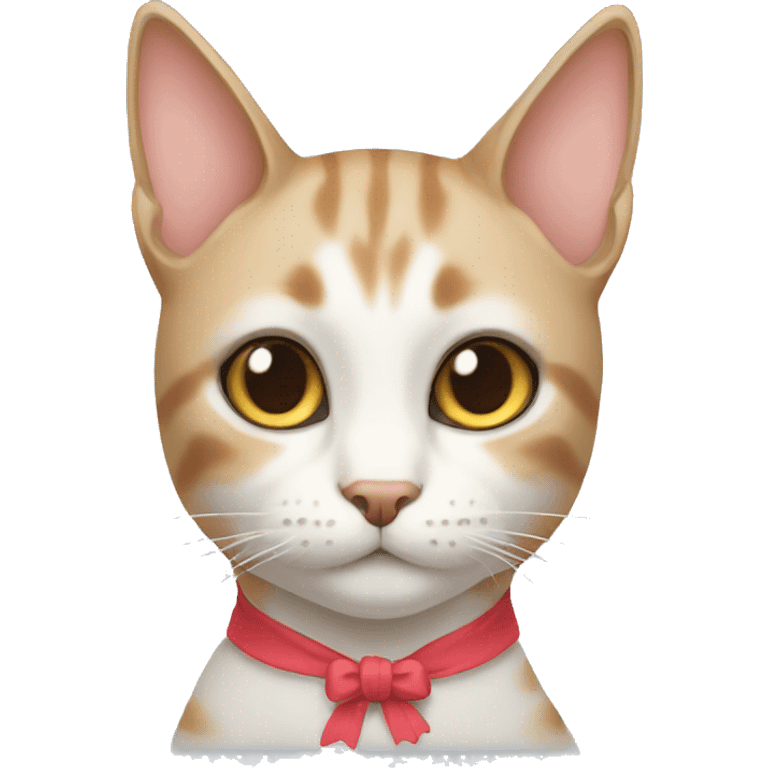 cat with bow on head emoji