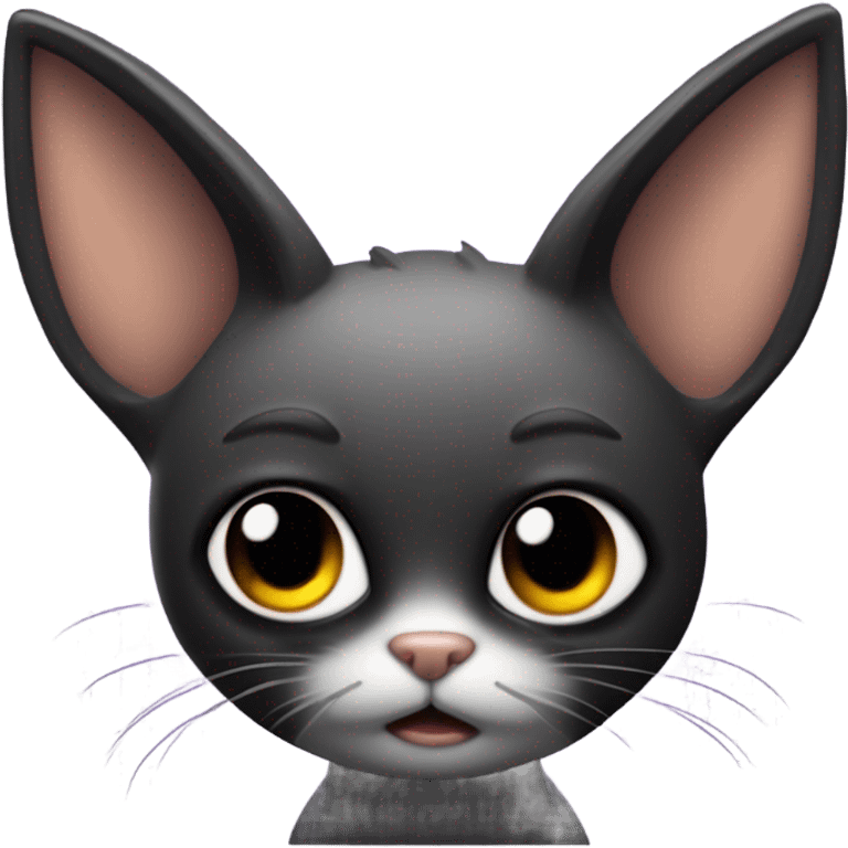 Bat kitty emoji