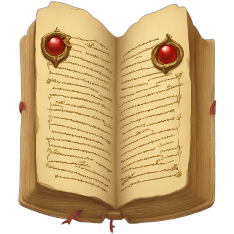 Grimoire, book, spellbook emoji