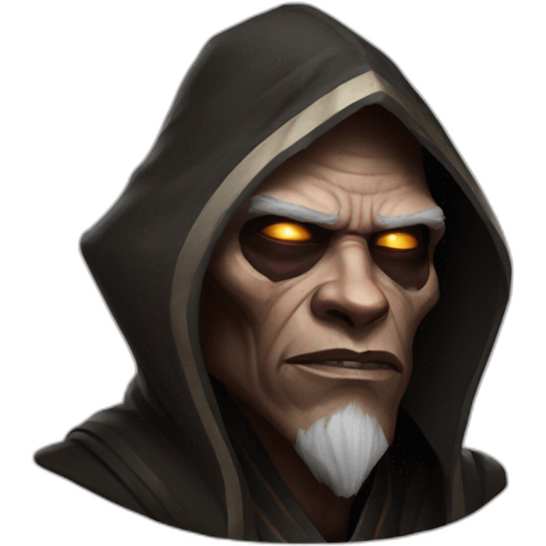 hyperrealist sith jedi in world of warcraft emoji