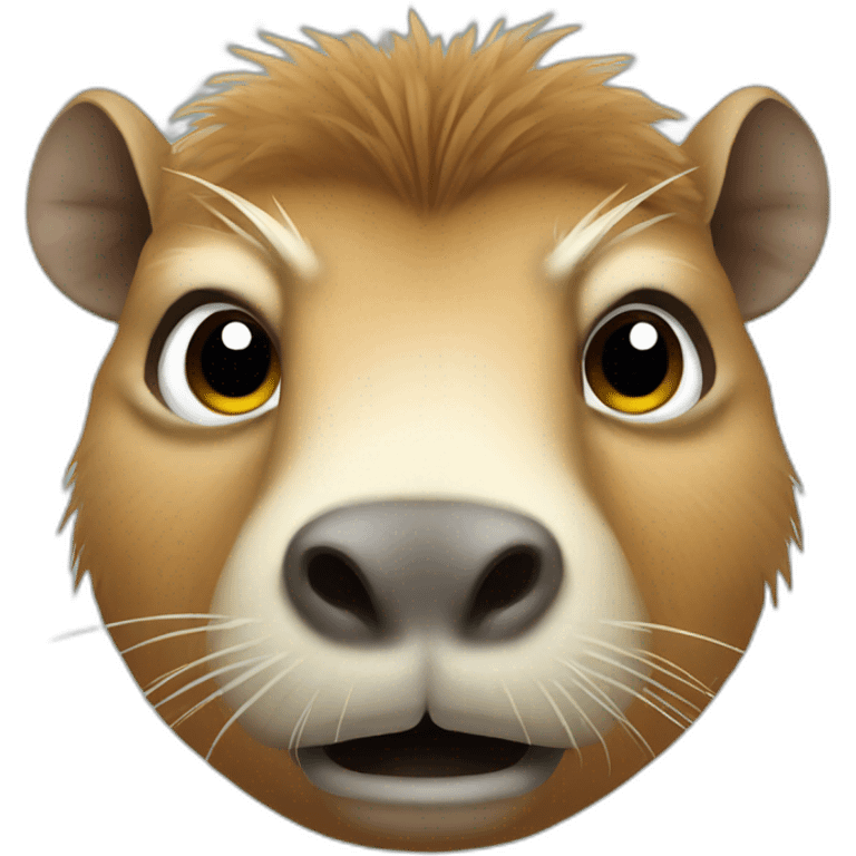 angry capybara emoji