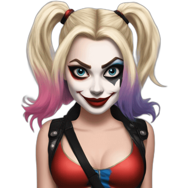 Harley quinn Margot Robbie emoji