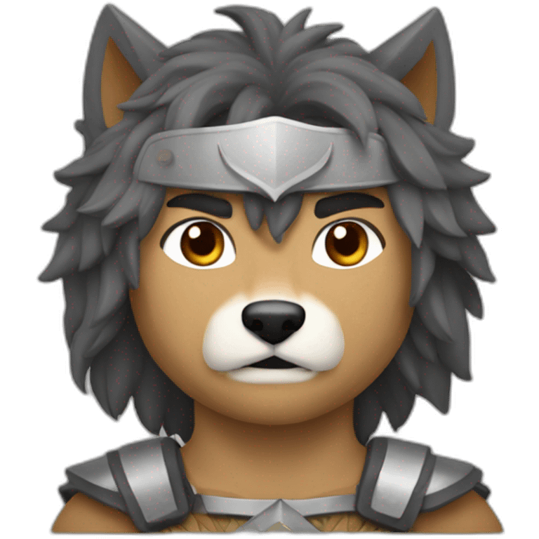 warrior-brave-wolf-guy emoji