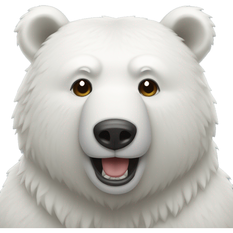 white bear emoji