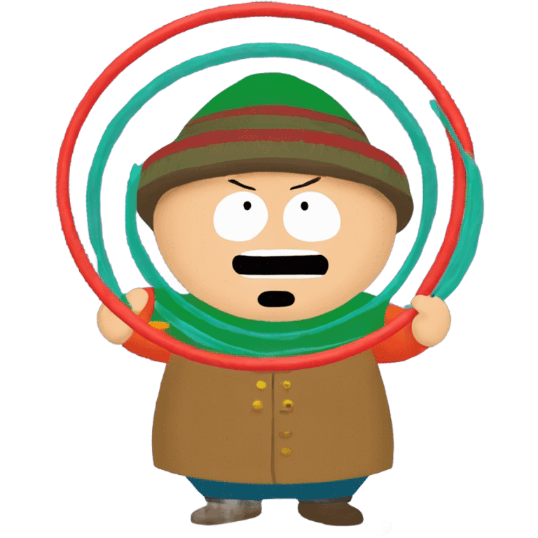 Cartman hula hoopin emoji