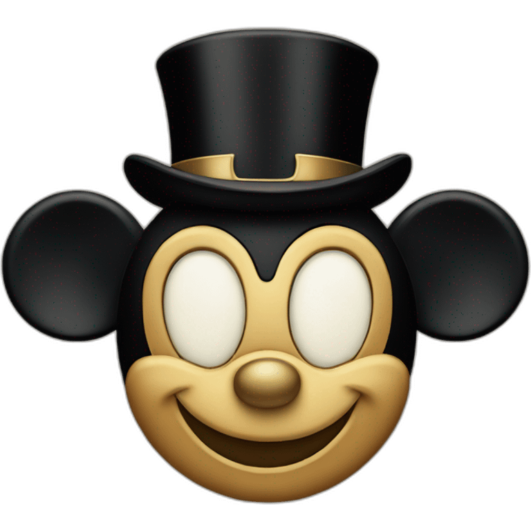 Clockwork Mickey Mouse emoji