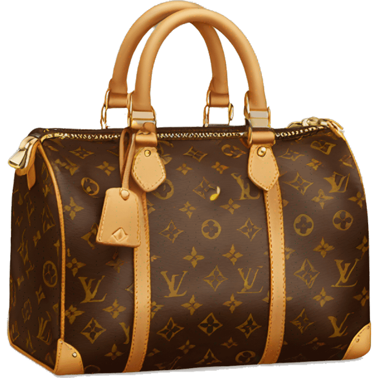 Louis Vuitton bag emoji