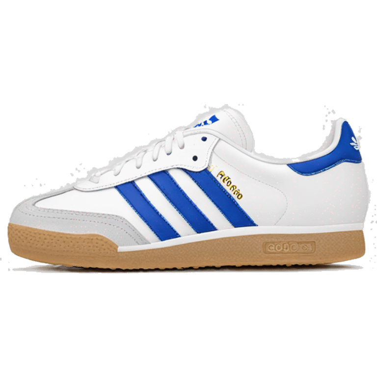 adidas shoes samba og white emoji