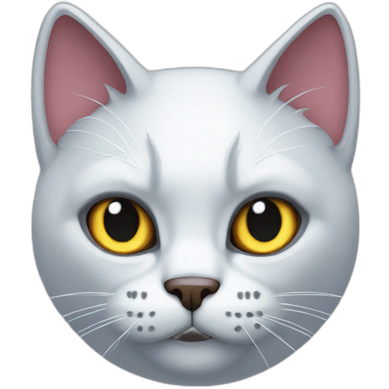 Cat cold evil emoji