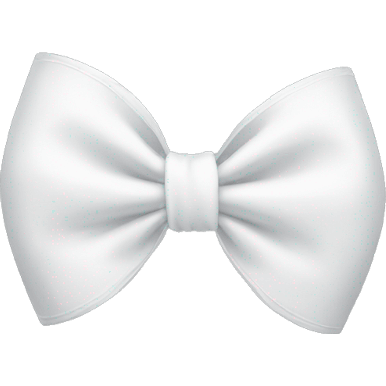 White bow emoji