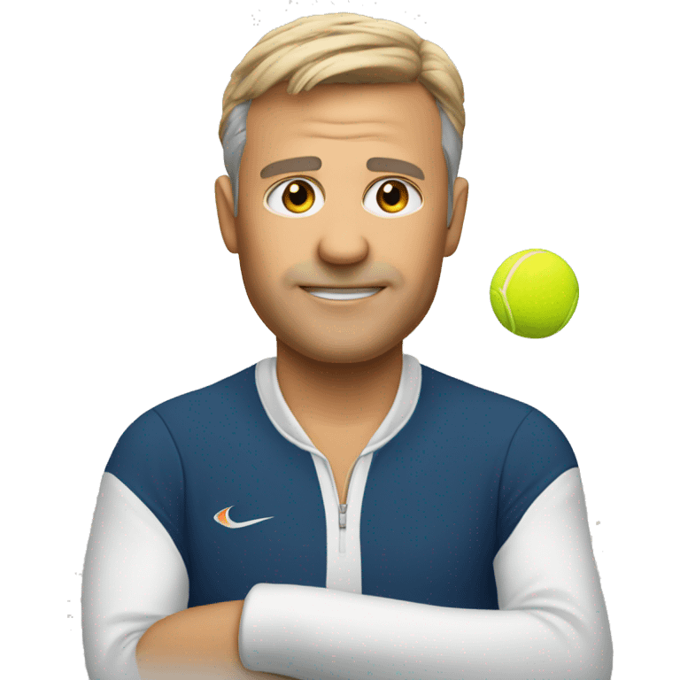 Tennis Coach emoji