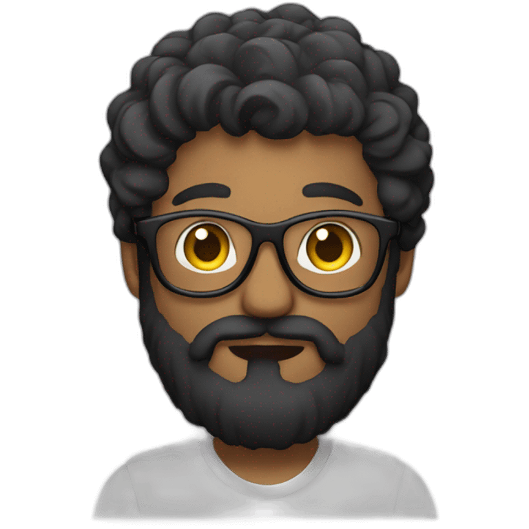 bearded designer with glasses and a mac emoji