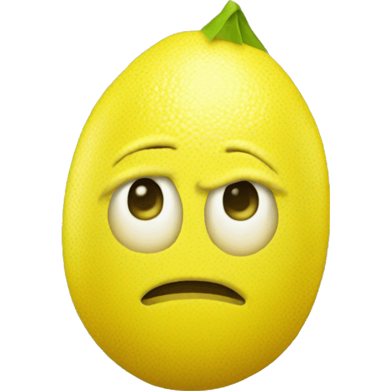 lemon head emoji