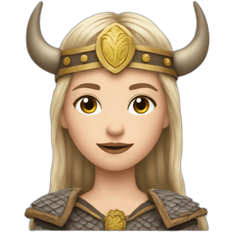 princess Viking Freja emoji