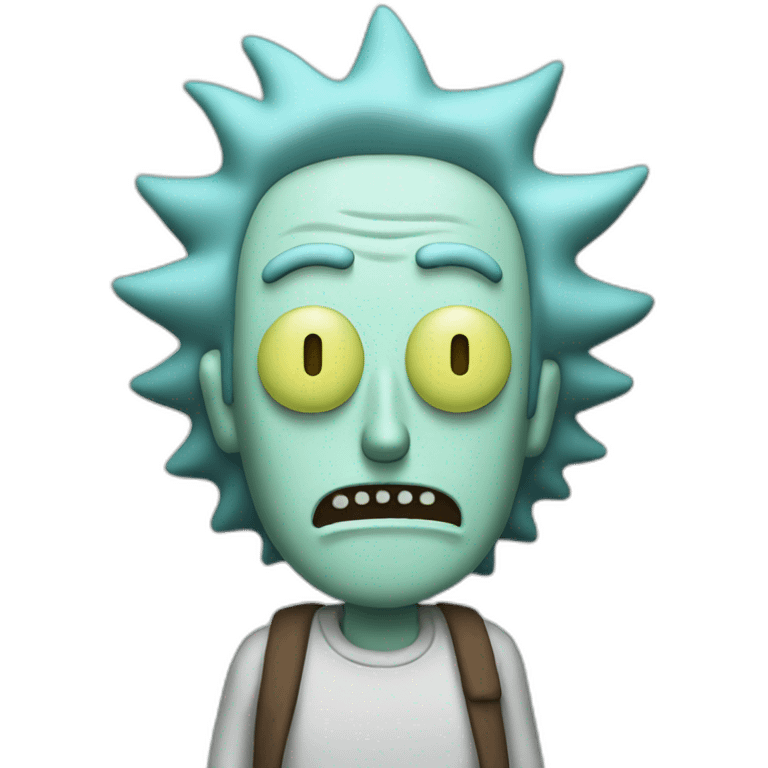 Rick of Rick and morty  emoji