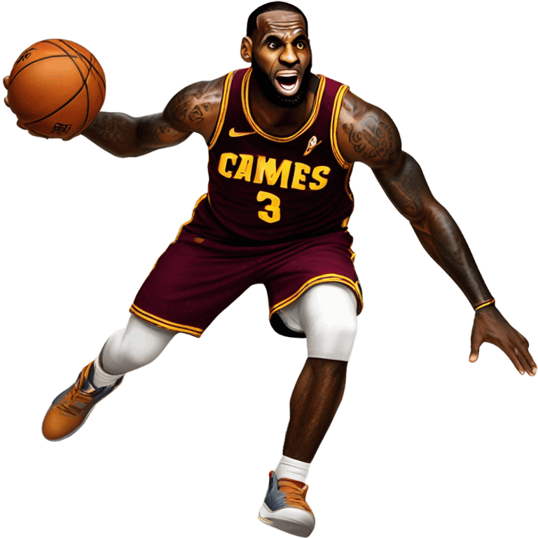 LeBron games emoji