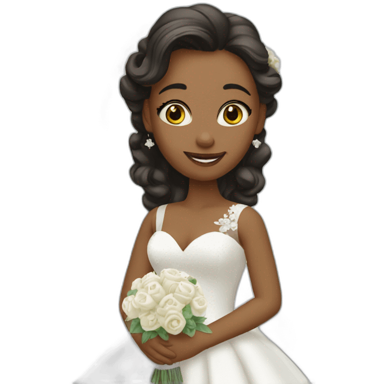 girl’s wedding  emoji