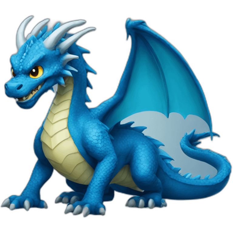 blue dragon emoji