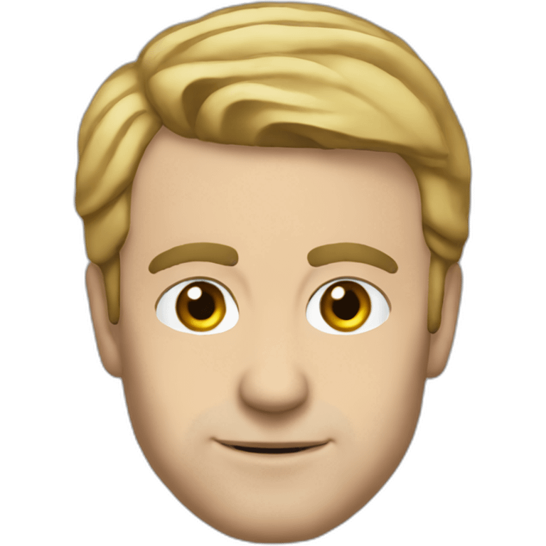 Macron en strings emoji