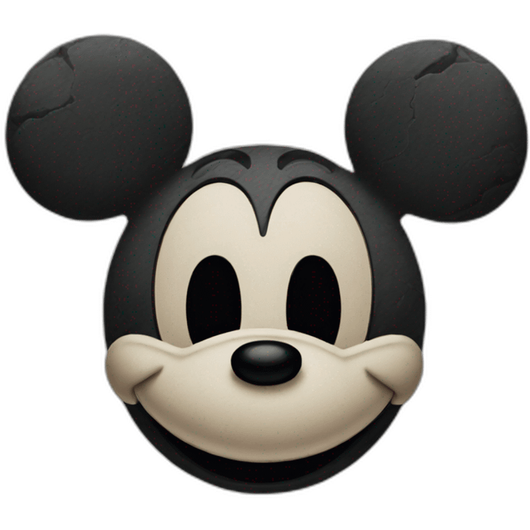 stoned mickey emoji