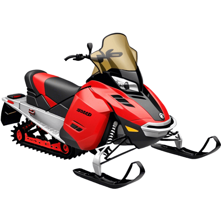 Skidoo snowmobile  emoji