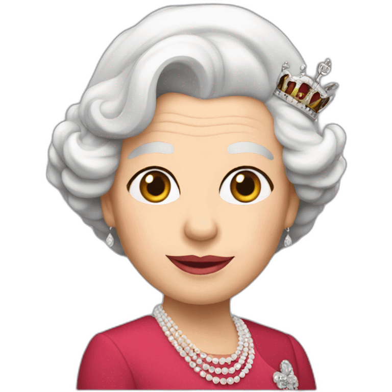 queen elizabeth emoji