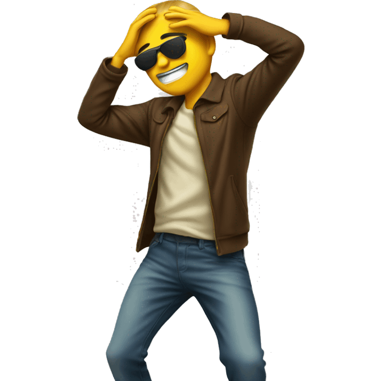 dabbing emoji emoji