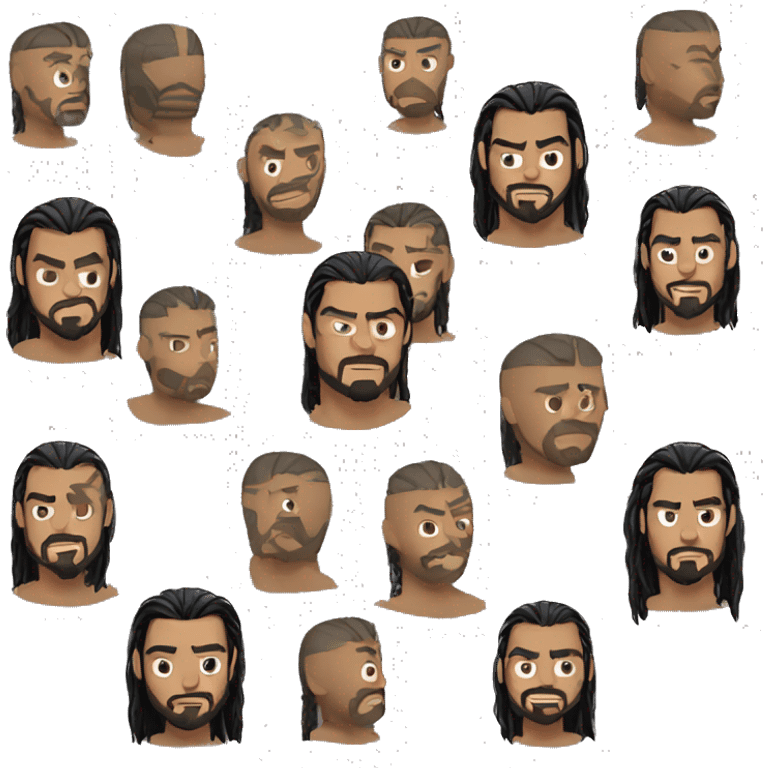 roman reigns hype tribal emoji