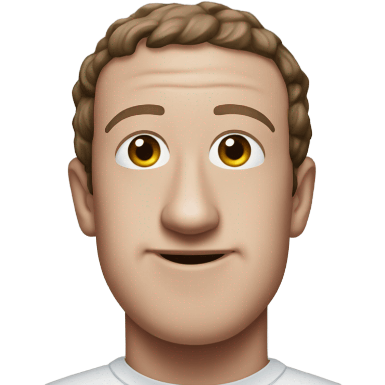 Black mark zuckerberg emoji